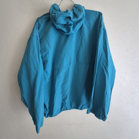 Vintage Patagonia Half Zip Windbreaker Jacket Teal Size XL - Picture 2 of 7